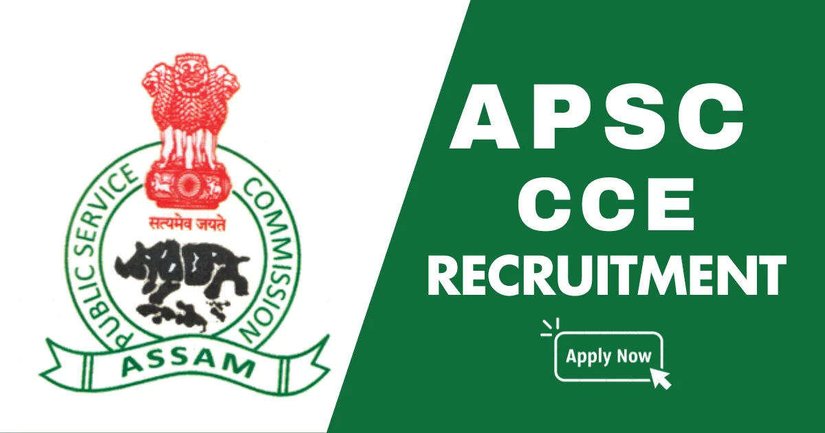 APSC CCE Recruitment