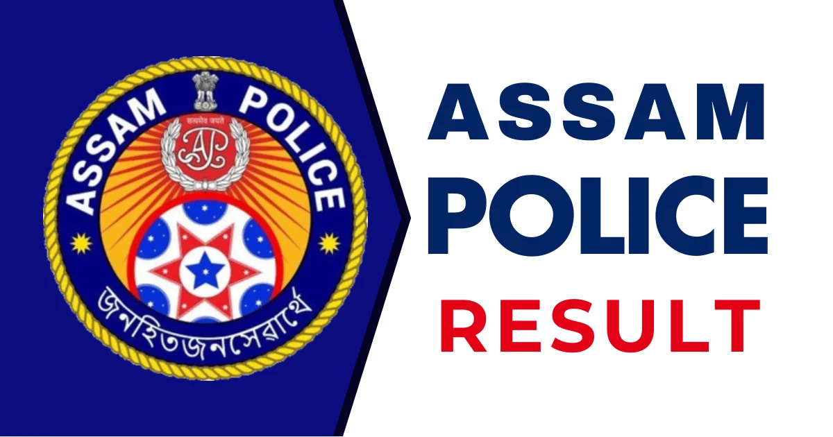 Assam Police Result