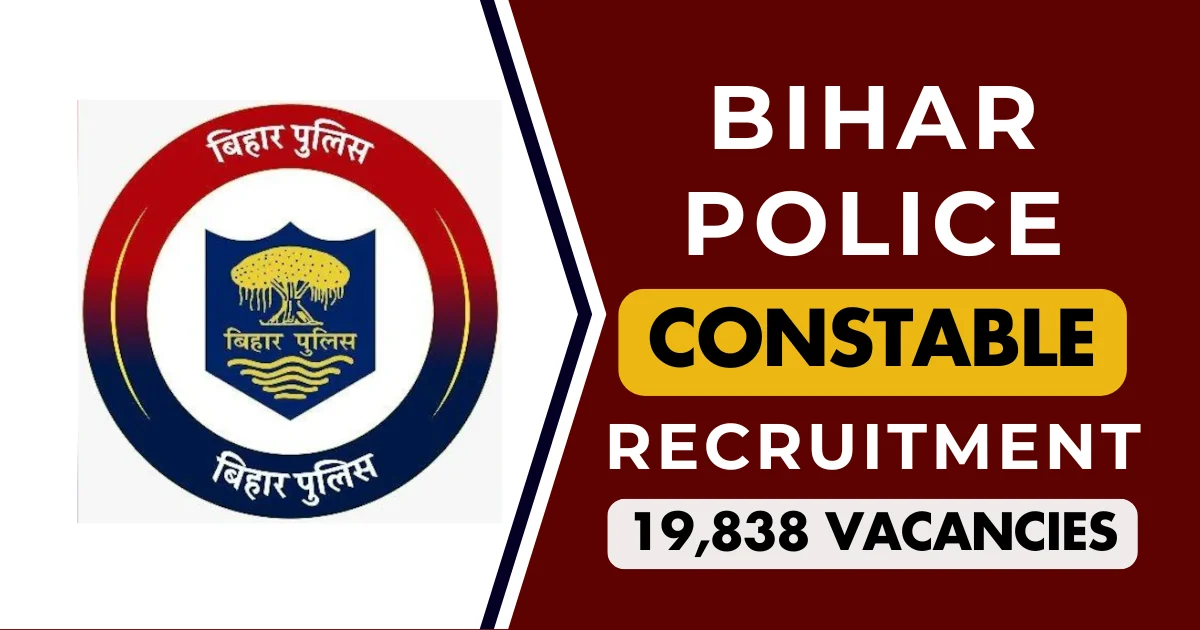 Bihar Police Constable Recruitment 2025