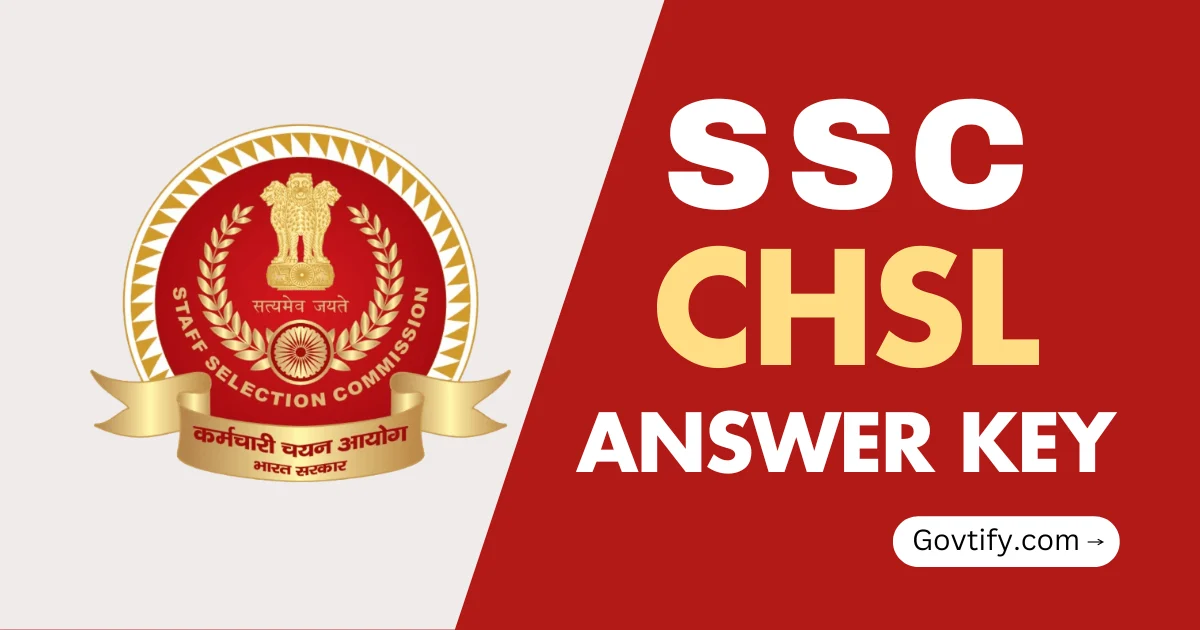 SSC CHSL Answer Key