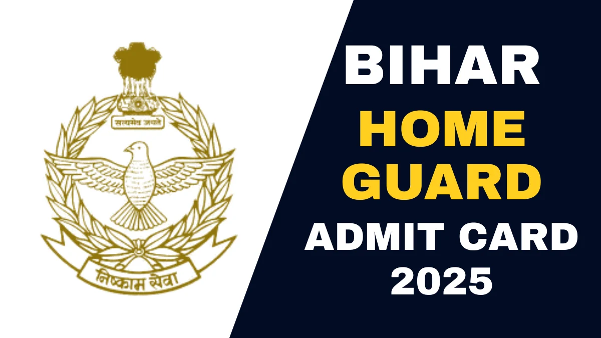 Bihar Home Guard Admit Card 2025
