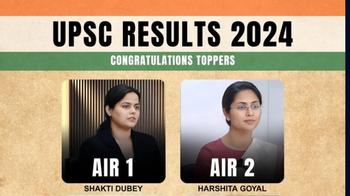 UPSC AIR 1 Shakti Dubey