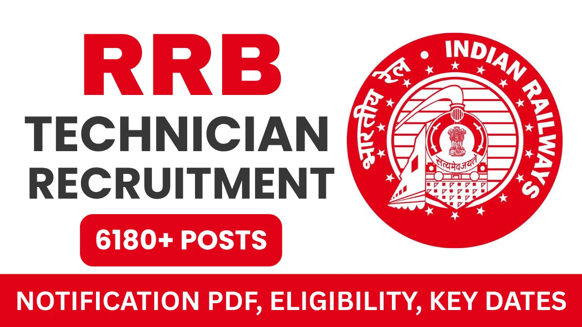 RRB Technician Recruitment 2025