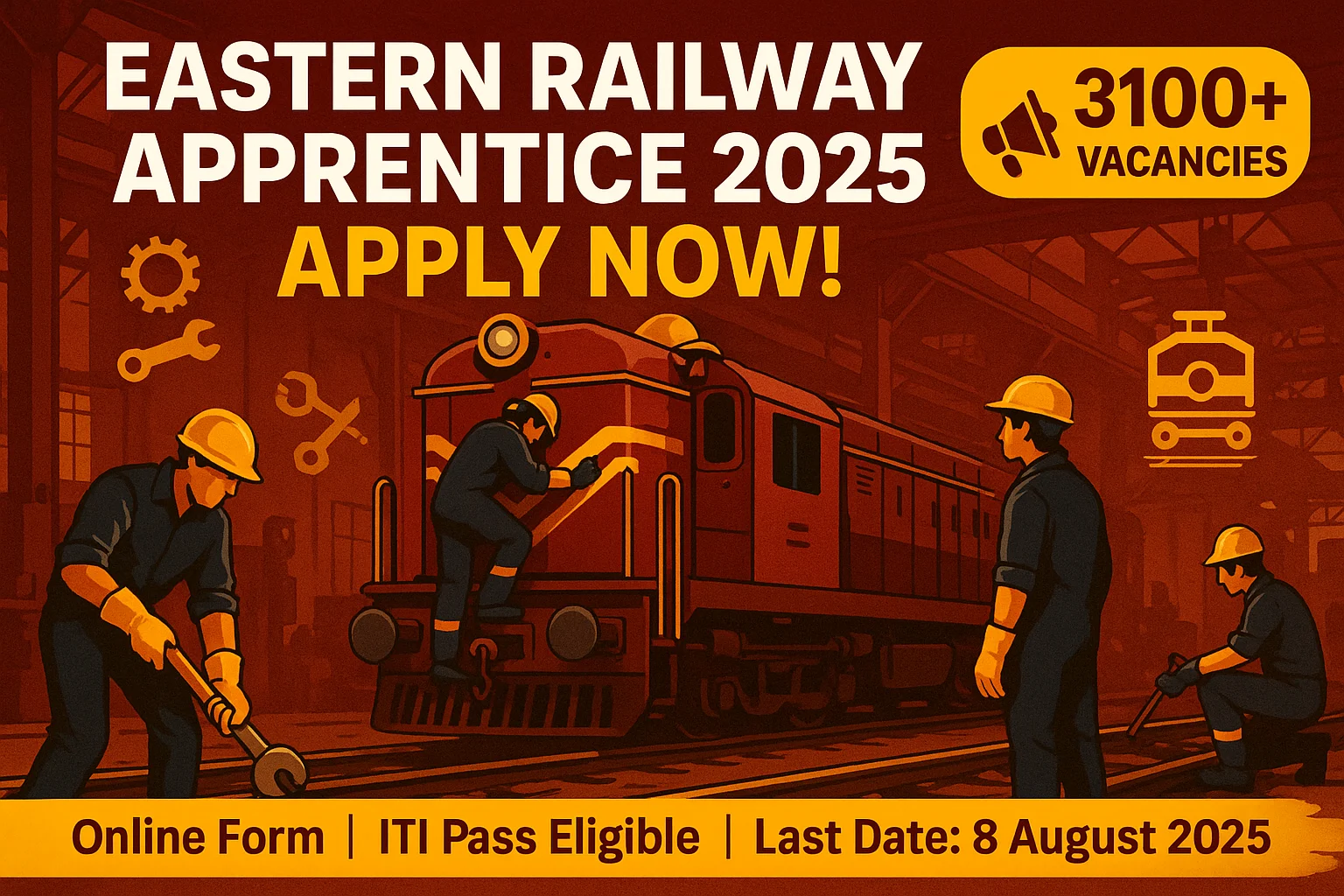 RRC Eastern Railway Apprentice Recruitment 2025